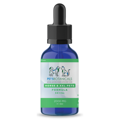 Horse XXL Pet Formula 2000mg – High-Potency CBD for Equine Health