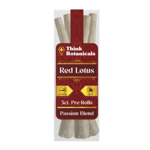 Think Botanicals Lotus Blend Pre Rolls – 5 Count Jar